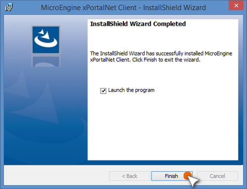 InstallShield Wizard Completed Window