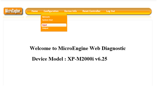 Web Diagnostic Welcome Page