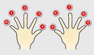 Finger Index Illustration