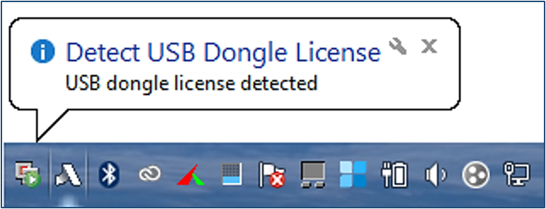 xPortalNet Comm Services Detecting the USB Dongle License