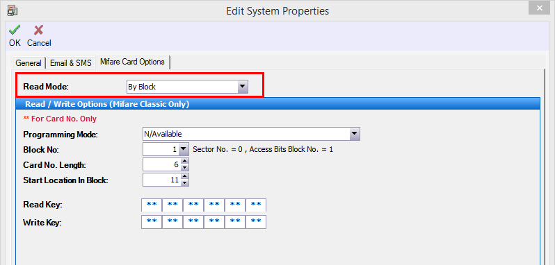 Edit System Properties Window