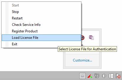 Load License File