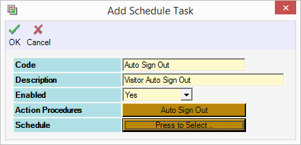 Add Schedule Task