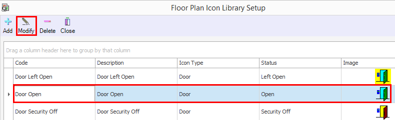 Modify Floor Plan Icon