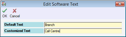 Edit Software Text